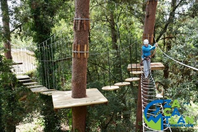 Nosso circuito de arvorismo